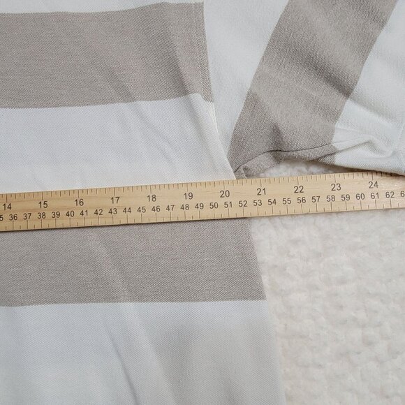 Ping Collection Mens Striped Polo Shirt Beige & White 58% Cotton 39 Polyester Si - Picture 9 of 10